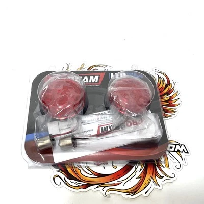 Custom Dynamics 2006 Up Harley ProBEAM Bullet Signal Insert 1156 Red PB-R-1156 - Image 1 of 4
