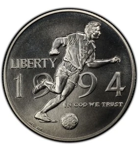 1994 D World Cup Commemorative Half Dollar X-612 - Picture 1 of 3