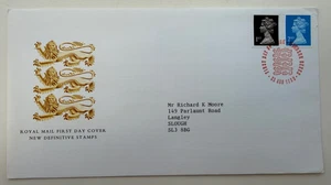 GB Stamps First Day Cover Machin Definitive 1st and 2nd NVI 1989 Mint Condition - Picture 1 of 3