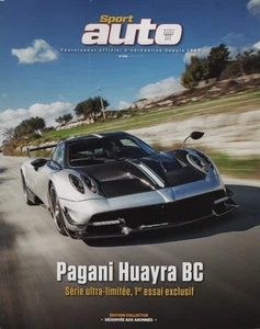 SPORT AUTO 650 2016 PAGANI HUAYRA BC FORD FOCUS RS 991 TURBO S LOTUS ESPRIT S3 - Foto 1 di 2