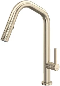 Rubinetto cucina estraibile singolo foro Rohl TE56D1LM Tenerife 1,75 GPM - Satinato---- - Foto 1 di 5