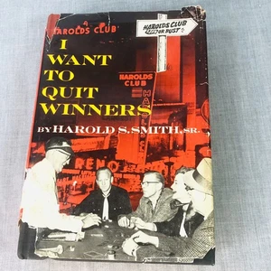 VTG I Want to Quit Winners by Harold S Smith Sr SIGNED HC 4th Printing 1962 DJ - Picture 1 of 13