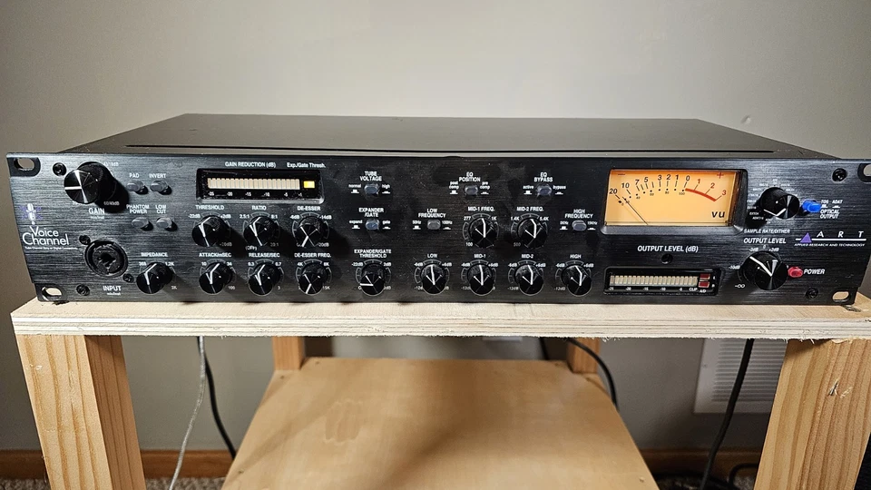 Art Voice Channel Tube Strip Pre-Amp, Compressor, Expander, 6-Band EQ - Image 1 of 4