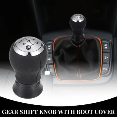 Botão de câmbio manual 5 velocidades para Toyota Yaris 2005-2010 plástico tom prata - Imagem 1 de 4