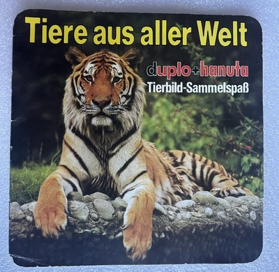 Ferrero Album: Tiere aus aller Welt, Komplett alle Duplo & Hanuta Bilder 1977 - Bild 1 von 4