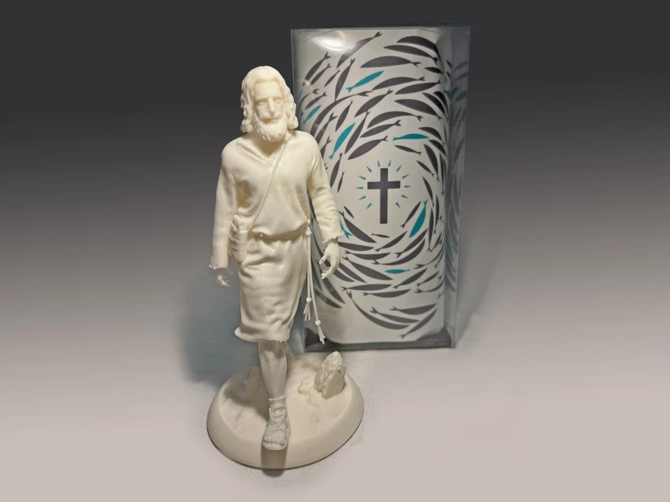 The Chosen - Walking Jesus Figure  – 3D Printed Christian Collectible Art - Image 1 of 4