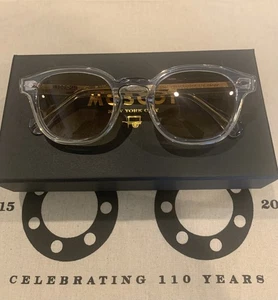 Moscot Originals Lemtosh 110 Crystal Gold LE 49mm w/ Chestnut Fade Sonnenbrille  - Bild 1 von 11