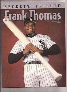1994 Beckett Tributo Frank Thomas Magazine Medias Blancas de Chicago - Imagen 1 de 1
