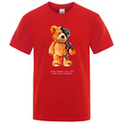 T Shirt Men Short Sleeve Teddy Bear Show You What I Am Really Look like T-Shirt 