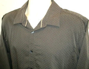 Calvin Klein Herren Oberhemd Large Slim-Fit Grau - Bild 1 von 5