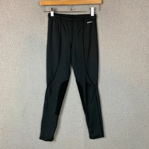 Kerrits Riding Pants Kids Youth Large Equestrain Breeches Tights Black USA - Picture 1 of 11