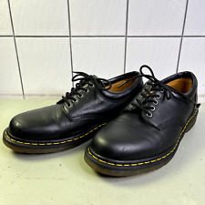 Doc Martens Crazy Horse Leather Oxford Shoes Mens 12US Black 5 Eye Holes 11849