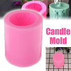 Cylinder 3D Silicone Candle DIY Resin Casting Mould Handmade Soap Mold