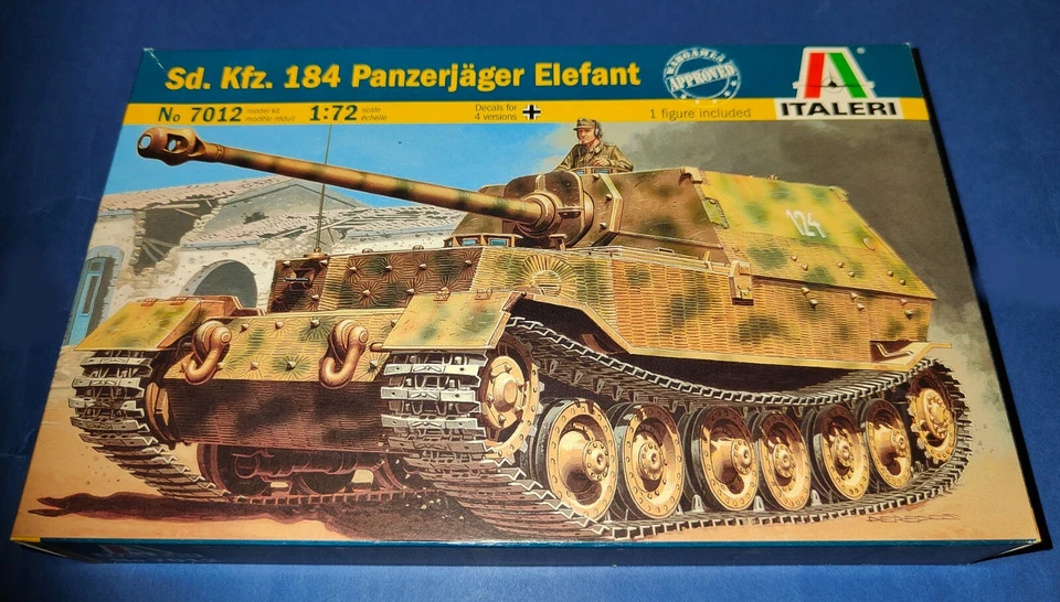 Sd. Kfz. 184 Panzerjager Elefant  1:72 - Immagine 1 di 1
