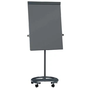 Magnetboard Flip-Chart Rundfuß-Präsentationswand mit Rollen 6375089 MAULoffice - Bild 1 von 1