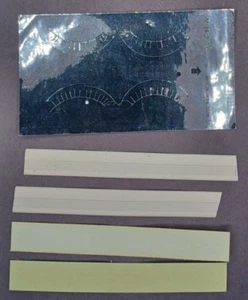 Fujimi | No. ? | 1:24 SM-84 Chrome Stickers with Rubber Trim Pieces - Picture 1 of 1