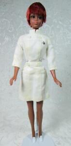 Vintage Mattel JULIA DOLL 1968 Diahann Carroll Nurse In Original Uniform