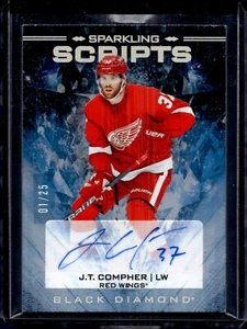 2024-25 BLACK DIAMOND SPARKLING SCRIPTS #SS-JC JT COMPHER - Picture 1 of 2