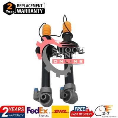 Pair Rear Shock Absorber Struts EDC Fit BMW E38 740i 740iL 750i 750iL 1995-2001 - Image 1 of 4