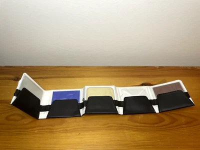 VINTAGE SQUARE CAMERA LENS FILTERS ACCESSORIES 5 PACK COLOURED SHADES - Image 1 of 4