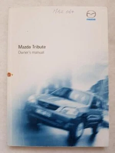MAZDA TRIBUTE Car Owners Manual 2001 #8Q21-EE-01C - Picture 1 of 5