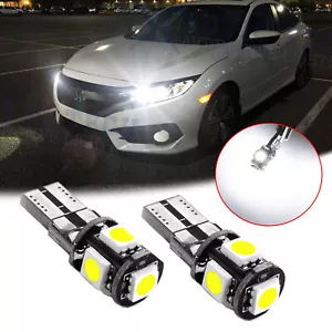 Xenon White Canbus Error Free T10 W5W 2825 LED Bulbs For Mercedes Parking Lights - Picture 1 of 8