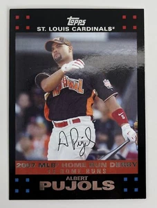 2007 Topps Albert Pujols #UH 289 Home Run Derby  - Picture 1 of 2