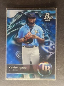 Xavier Isaac #TOP-79 2023 Bowman Platinum Top Prospects Blue #/150 - Bild 1 von 2
