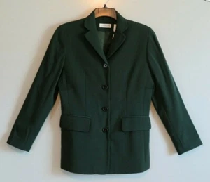 Neu mit Etikett Ann Taylor Petites Evergreen Wollmischung Jacke Größe 4P UVP 198 $ - Bild 1 von 5