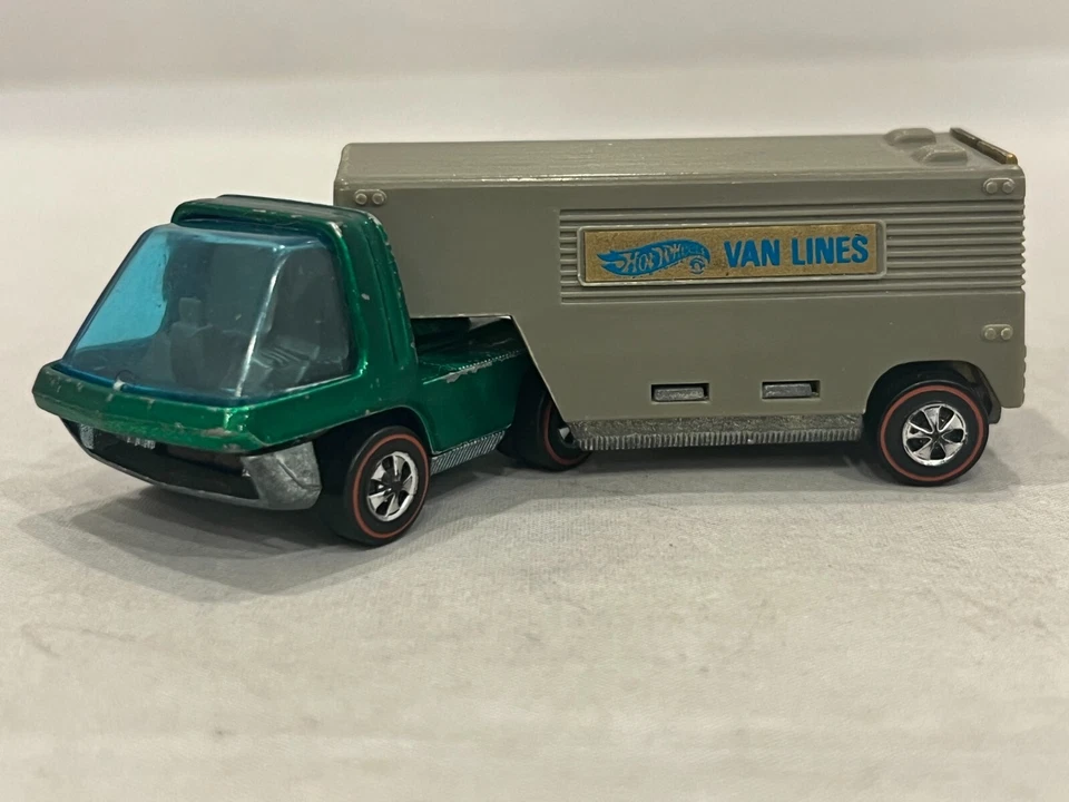Hot Wheels 1969 Redline Van Lines Heavyweights Hong Kong Foto 1 de 4