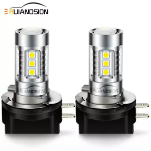 2X H11B 3030 16 LED Bulb Auto Fog Lamp Daytime Running Lamp Xenon White for KIA - Picture 1 of 8