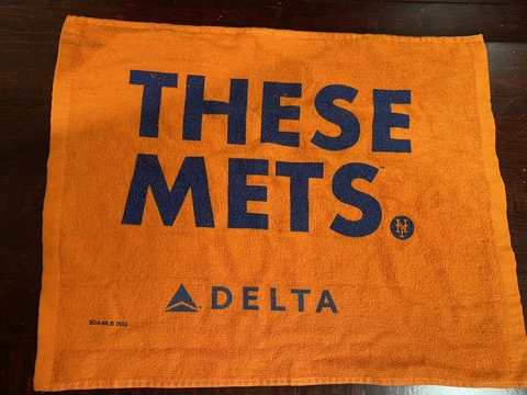 New York Mets These Mets towel SGA 10/7/22 Padres Wild Card Cover