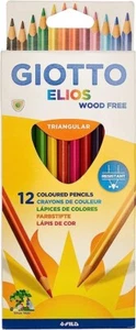 GIOTTO ELIOS Wood Free - 12 matite triangolari - senza legno - Mina 3.3mm - Foto 1 di 1