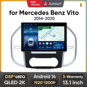 13.1" Android 13 Autoradio GPS SAT NAV DAB Carplay Für Mercedes Benz Vito 3 W447 - Bild 1 von 15