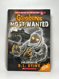 1st Print #4 The Haunter Special Edition Goosebumps Most Wanted Book R.L. Stine - Picture 1 of 18