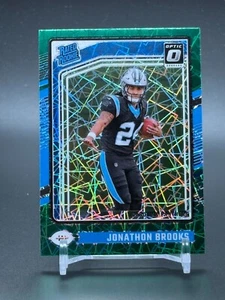 Donruss Optic Rated Rookie Green Velocity #258 Jonathon Brooks Panthers RC 2024 - Imagen 1 de 2