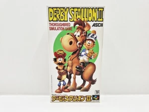 DERBY STALLION II SUPER FAMICOM JAPAN VERSION - Foto 1 di 15
