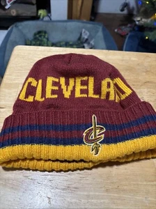 Cleveland Cavaliers Winter Beanie Adidas Osfm - Picture 1 of 12