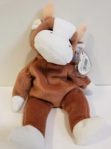 Original Beanie Baby TY Retired "BESSIE" The Cow 1995 - Picture 1 of 3