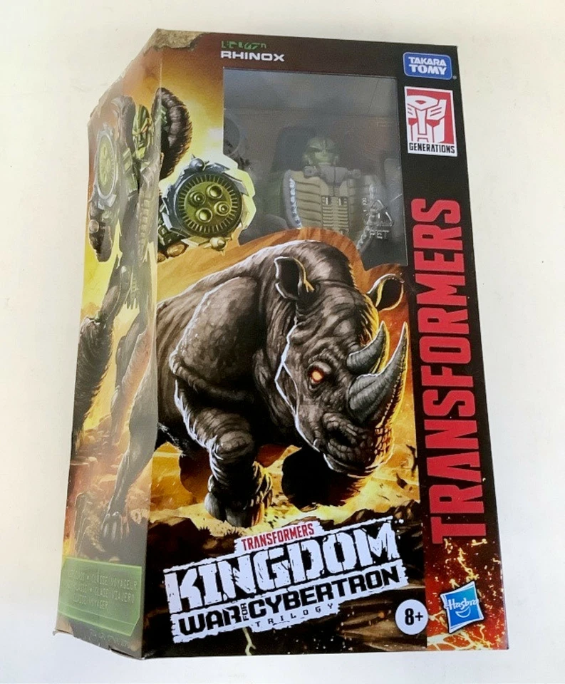 Hasbro F0695 Transformers War for Cybertron Kingdom Voyager RHINOX Action Figure