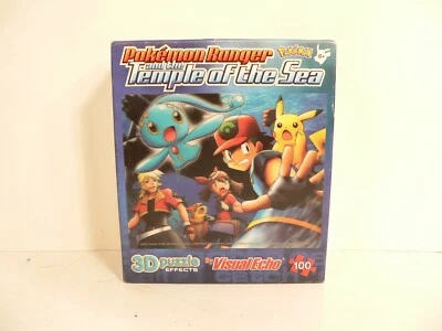 Pokemon Ranger and the Temple of the Sea 100pc 3D FX Puzzle by Visual Echo - Image 1 of 4