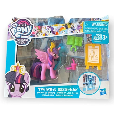 NEW - My Little Pony Friendship is Magic Twilight Sparkle Loves to Study Cover