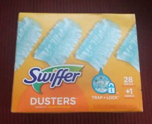 Swiffer Dusters Dusting Kit 28 Count Refills for All Swiffer Dusters + 1 Handle