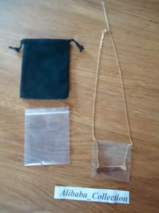 ANHÄNGER ** JOHNNY HALLYDAY ** HALSKETTE VERGOLDET SCHMUCK KETTE - Bild 1 von 3