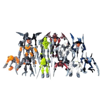 LEGO Bionicle lotto Toa Phantoka VA Matoran Of Light Comp con tutti zamor e sanguisughe  - Immagine 1 di 4