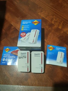 AVM FRITZ!Powerline 1000E – Kit 2 pezzi (UNO FUNZIONANTE) con scatola - Foto 1 di 8