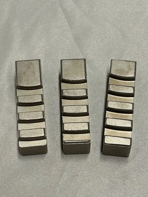 3-PIECE RIDGID 46500 REAR CENTERING JAW SET USE WITH 15682, 15722, 41855 - Image 1 of 3