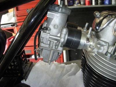 NORTON BIG BORE MANIFLOW 适用于 36 毫米至 40 毫米 MK2 AMAL — 第 1/2 张图片