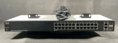 Cisco SG220-26P-K9 26 Ports Gigabit PoE Smart Switch -Same Day Shipping - Image 1 of 4