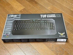 ASUS TUF GAMING K5 keyboard Mechanical Switches Durable Lighting Black Unisex - Picture 1 of 12